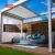 Aluminum Patio Roof Terrace Louver Pergola with Led Lights Outdoor Backyard Garden Shading and Lighting Retractable Pergola