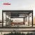 Outdoor Structures Gardens Patios and Backyards Featuring Arch Designs and Tree  Adjacent Functionality Retractable Pergola