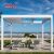 Waterproof Louvered Outdoor Aluminium Roof Kits Garden Backyard Patio Retractable Pergola
