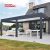 Control Outdoor Waterproof Aluminum Pergola with Zip Screen Blinds Eco  Friendly Garden Patio Backyard Retractable Pergola