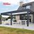 Wall Mounted Decking Louvered Shelter Patio Shade Garden Balcony Terrace Outdoor Retractable Pergola