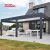 Aluminum Waterproof Louver Pergola Outdoor Patio Decor Ideal Garden Backyard Party Retractable Pergola