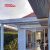 with Sun - Blocking & Ventilation Functions Stylish Modern Patio Garden Balcony Outdoor Shading Solution Retractable Pergola