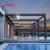 Bioclimatic Outdoor Shading Structures Backyard Patio Garden - Ideal Relaxing Dining Lounging Retractable Pergola
