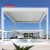 Motorized Folding Aluminium Garden Pergola Louvre Backyard Patio Balcony Waterproof Gazebo Roof Retractable Pergola
