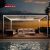 Waterproof 4X4 4X5 Bioclimatic Louvered Aluminum Pergola Ideal Garden Patio and Backyard Outdoor Spaces Retractable Pergola