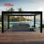 Outdoor Furniture Set with Led Lighting Back Yard Bioclimatic Pergola Ideal Garden Patio Poolside Retractable Pergola