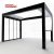 Electric Waterproof Louvered Roof Structure Garden Patio Terrace Bioclimatic Pergola  Style Shelter Retractable Pergola
