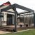 Bioclimatic Ceiling System Garden Outdoor Aluminum Pergola in European Style Ideal Patio Backyard Poolside Retractable Pergola