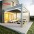 Waterproof Motorized Aluminium Louvre Verandah Cover Patio Commercial Use in Outdoor Areas Retractable Pergola
