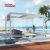 Adjustable 5X5M Diy Aluminium Slat Structure Terrace with Wind Sensors Outdoor Patio Garden Backyard Retractable Pergola