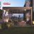 Electric Patio Roof System with Aluminium Profile Louvered Design Gardens Patios and Backyards in Europe Retractable Pergola