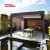 Eco - Friendly Waterproof Aluminum Louver Roof System Kits Outdoor Patio Garden Backyard Bioclimatic Pergola Retractable Pergola