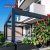 Waterproof Motorized Louvered Roof System Kits Outdoor Garden Patio Bioclimatic Aluminium Structure Retractable Pergola