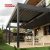 Motorized Adjustable Waterproof Prefab Shed Garden Patio Backyard Outdoor Living Space Retractable Pergola