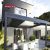 Privacy - Ensuring Foldable Retractable Outdoor Shades Backyard Patio Garden Aluminium Shade Screens Retractable Pergola
