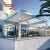 Aluminum Louvered Pergola Bioclimatic Arches with Side Sun Screen Garden Patio Pool Areas Retractable Pergola