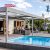 Opening Motorized Louvered Aluminum Pergola Gazebo Garden Cafe Restaurant Retractable Pergola