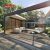 Outdoor Aluminum Pergola with Waterproof Roof and Opening Blinds Ideal Garden Terrace and Backyard Retractable Pergola