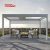 Rain Protection Adjustable Aluminum Louvered Outdoor Roofs and Shades Garden Patio Poolside Retractable Pergola
