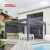 Customizable Bioclimate Outdoor Shading Structure Diy Patio Backyard Garden Setup Retractable Pergola