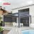Automatic Opening Louvred Outdoor Patio Arches Bioclimatic Aluminium Structure Garden Terrace Balcony Retractable Pergola