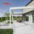 Modern Aluminium Louver Glass Outdoor Pergola Garden Patio Backyard with Motorized Bioclimatic Function Retractable Pergola