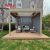 Motorised Outdoor Opening Roof Louver Waterproof Patio Furniture Garden Ideal Backyard Poolside Courtyard Retractable Pergola