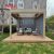 Waterproof Remote - Controlled Aluminium Patio Shelter For Garden Balcony Backyard Outdoor Shade Structure Retractable Pergola