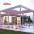 Waterproof Motorized Outdoor Aluminium Louvres Awning Garden Patio Balcony Bioclimatic Sunshade Roof Retractable Pergola