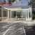 Waterproof Motorized Outdoor Aluminum Sunshade Garden Patio Beach Modern Gazebo Retractable Pergola