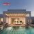 Outdoor Waterproof Electric Louvered Roof Covers Bioclimatic Aluminum Roof Systems Garden Patio Balcony Retractable Pergola