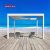 Waterproof Motorized Louvered Roof Awning Garden Patio Balcony Bioclimatic Pergola Systems Retractable Pergola