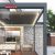 Popular Manual & Motorized Waterproof Aluminium Outdoor Louvered Pergola Garden Patio Backyard Retractable Pergola