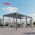 Customizable Size Waterproof Aluminium Motorized Outdoor Patio Cover Garden Balcony Poolside Retractable Pergola