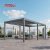 Hot Sale Waterproof Retractable Louvered Roof Structure Backyard Patio Garden Outdoor Space Retractable Pergola