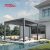 Electric Louvered Roof Gazebo Gardens Patios Decks Resistant To Strong Winds Bioclimatic Metal Pergola Retractable Pergola