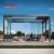 Aluminum Louvre Roof System Wall - Mounted Structure Garden Patio Balcony Outdoor Shading and Ventilation Retractable Pergola