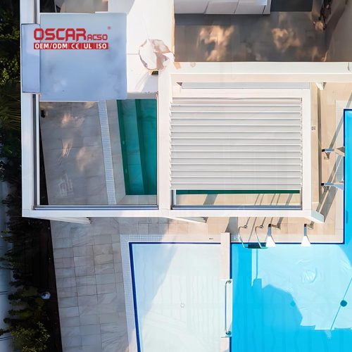 Outdoor Aluminium 3X3 3X4 4X4 3X6 4X6 6X3 6X4M Canopy Modern Pergola Garden Patio Beach Sale Retractable Pergola