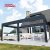 Pergola with Led Lighting Backyard Patio Garden Energy - Saving Light - Emitting Outdoor Shade Structure Retractable Pergola