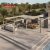 Outdoor Garden Patio Ideal Relaxing Gathering and Enjoying Fresh Air Energy - Saving and Stylish Structure Retractable Pergola