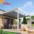 Electric Waterproof Louvered Roof Structure Garden Patio Terrace Bioclimatic Pergola  Style Shelter Retractable Pergola