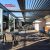 Modern Waterproof Aluminum Outdoor Shading Electric Opening Coverings Garden Patio Terrace Pergola Retractable Pergola