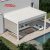 Hot Sale Waterproof Retractable Louvered Roof Aluminum Gazebo Backyard Patio and Outdoor Use Retractable Pergola