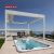 Motorized Waterproof Aluminum Pergola Sets with Zipper Screen Bioclimatic Outdoor Patio Garden Backyard Retractable Pergola