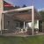 Motorized Adjustable Aluminum Louver Roof Garden Outdoor Sun Shade Ideal Backyard Patio and Poolside Retractable Pergola