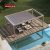 12X16 Motorized Bioclimatic Outdoor Patio Garden Pergola Roof Cover Retractable Pergola