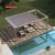 Customized Movable Aluminium Louvers Roof Outdoor Bioclimat Pergola in Modern Style Gardens Patios Backyards Retractable Pergola