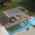 Outdoor 3X3M Stylish Sun - Proof Waterproof Canopy Garden Patio and Lawn Simple Design Outdoor Structure Retractable Pergola