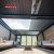 Pergola Gazebo with Adjustable Louvre Roof Eco  Friendly Sustainable Waterproof Garden Patio Backyard Retractable Pergola